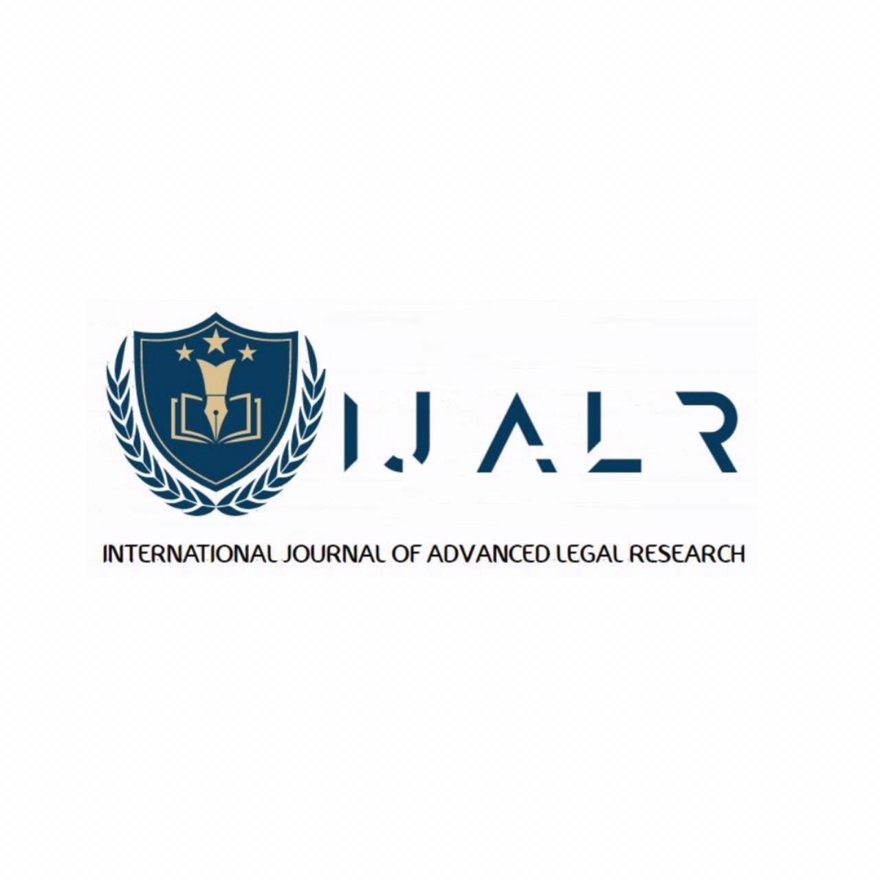 International Journal of Advanced Legal Research